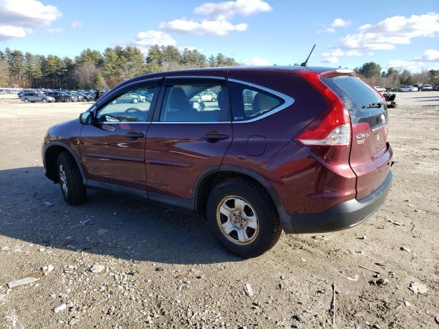 Photo 2 from auction – 2012 HONDA CR-V LX with VIN 5J6RM4H38CL060672