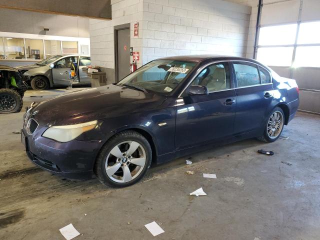 BMW 530 I 2004 with VIN WBANA73534B804349 - Photo from auction