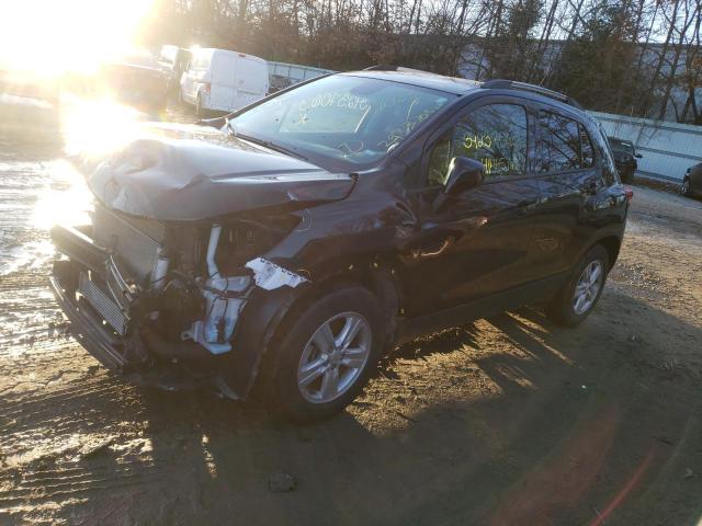 CHEVROLET TRAX 1LT 2021 with VIN KL7CJLSB8MB321561 - Photo from auction
