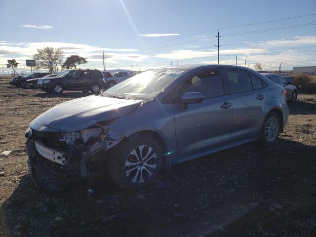 TOYOTA COROLLA LE 2022 with VIN JTDEAMDE0NJ051287 - Photo from auction