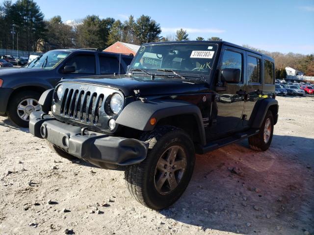 JEEP WRANGLER U 2017 with VIN 1C4BJWDGXHL554057 - Photo from auction