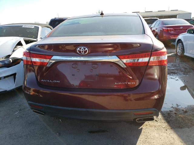 Photo 6 from auction – 2013 TOYOTA AVALON BAS with VIN 4T1BK1EB0DU023422