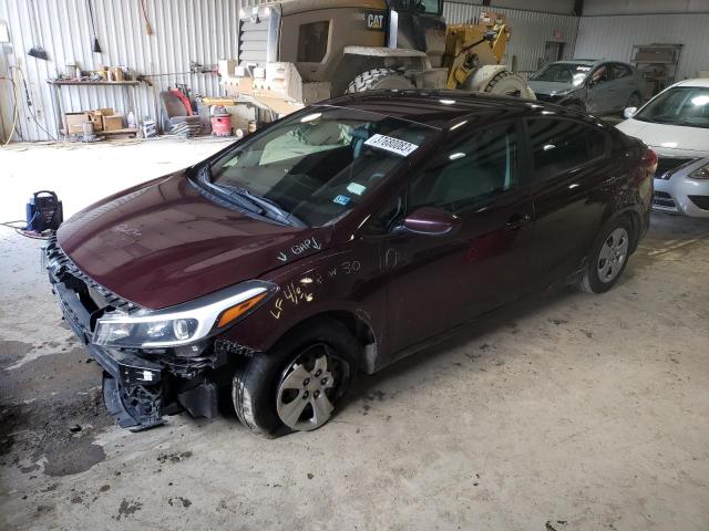 KIA FORTE LX 2017 with VIN 3KPFL4A7XHE120329 - Photo from auction