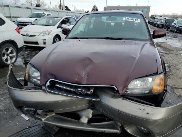 Photo 5 from auction – 2000 SUBARU LEGACY OUT with VIN 4S3BE6866Y7209154