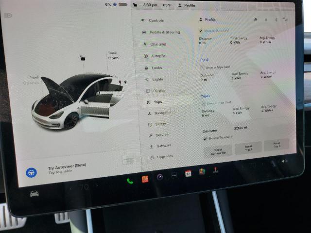 Photo 9 from auction – 2020 TESLA MODEL 3 with VIN 5YJ3E1EC8LF800168