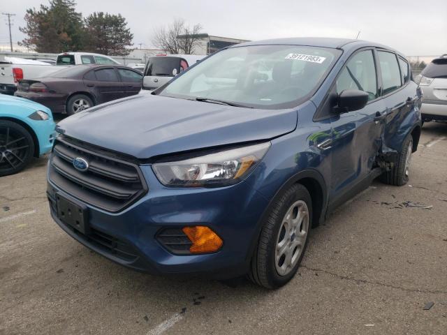 FORD ESCAPE S 2018 with VIN 1FMCU0F75JUA35595 - Photo from auction