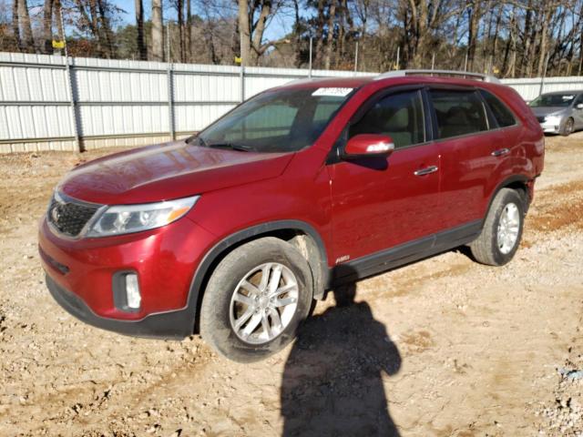 KIA SORENTO LX 2014 with VIN 5XYKTDA63EG443772 - Photo from auction