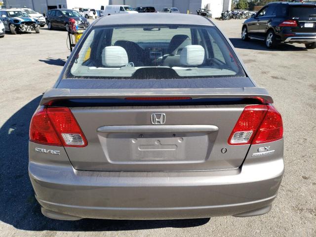 Photo 6 from auction – 2005 HONDA CIVIC EX with VIN 2HGES26735H617431