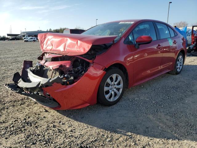 Photo 1 from auction – 2021 TOYOTA COROLLA LE with VIN 5YFEPMAE1MP242441