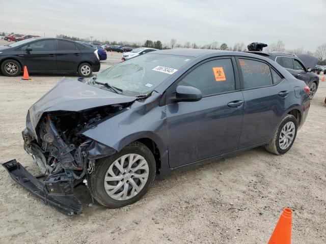 TOYOTA COROLLA L 2019 with VIN 5YFBURHE8KP949757 - Photo from auction