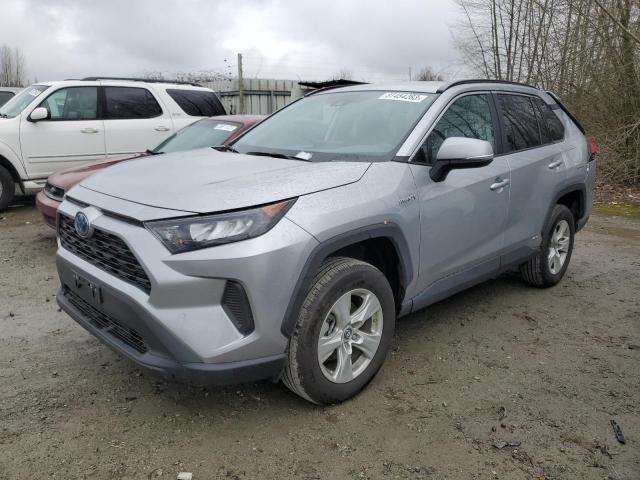 TOYOTA RAV4 LE 2021 with VIN 4T3M6RFV9MU009885 - Photo from auction