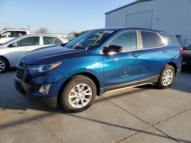 CHEVROLET EQUINOX LT 2021 with VIN 3GNAXKEV4ML329655 - Photo from auction