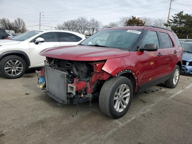 FORD EXPLORER 2017 with VIN 1FM5K7B87HGA41901 - Photo from auction