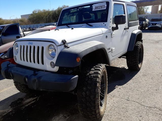 JEEP WRANGLER S 2017 with VIN 1C4AJWAG0HL664745 - Photo from auction