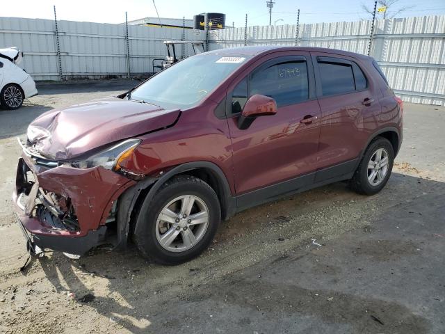 Photo 1 from auction – 2017 CHEVROLET TRAX LS with VIN 3GNCJNSB9HL154928