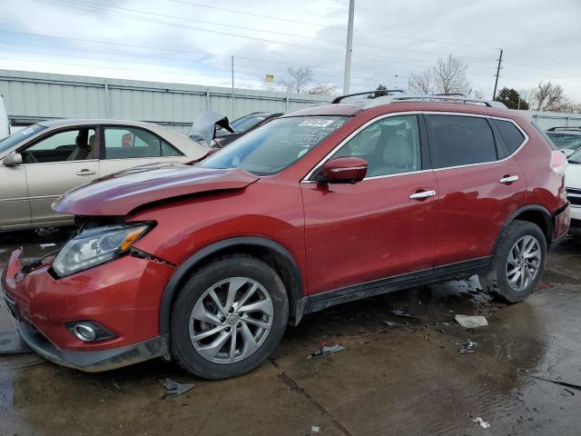 NISSAN ROGUE S 2015 with VIN 5N1AT2MV5FC826469 - Photo from auction