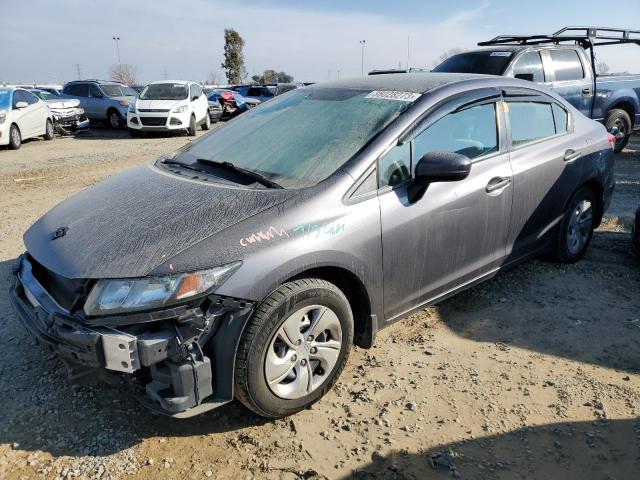 HONDA CIVIC LX 2015 with VIN 2HGFB2F58FH534615 - Photo from auction
