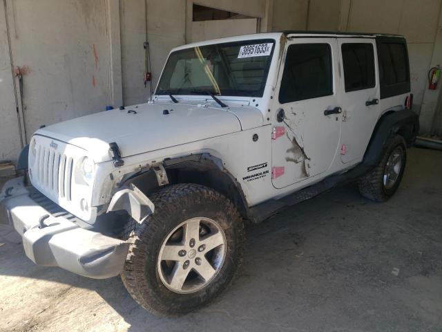 JEEP WRANGLER U 2016 with VIN 1C4BJWDG5GL137623 - Photo from auction