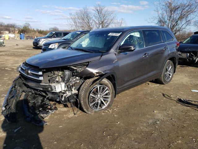 TOYOTA HIGHLANDER 2017 z numerem VIN 5TDJZRFH0HS381448 - Zdjęcie z aukcji