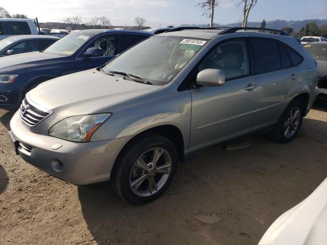 LEXUS RX 400H 2007 with VIN JTJGW31U572002192 - Photo from auction