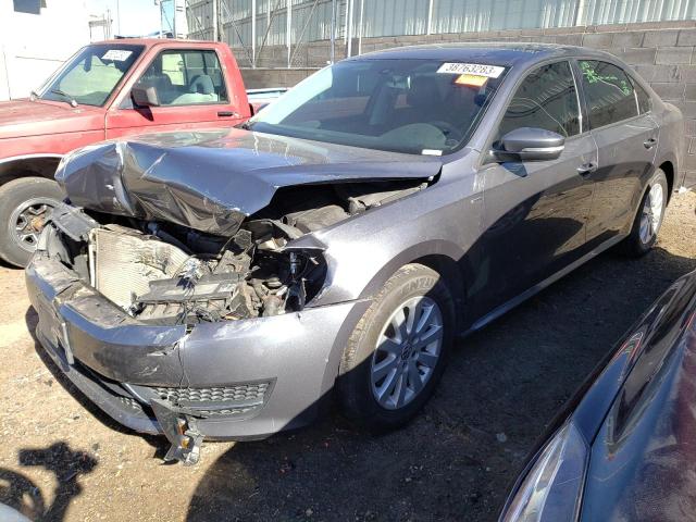 VOLKSWAGEN PASSAT S 2015 with VIN 1VWAT7A38FC057385 - Photo from auction