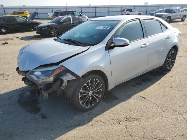 TOYOTA COROLLA L 2014 with VIN 5YFBURHEXEP141463 - Photo from auction