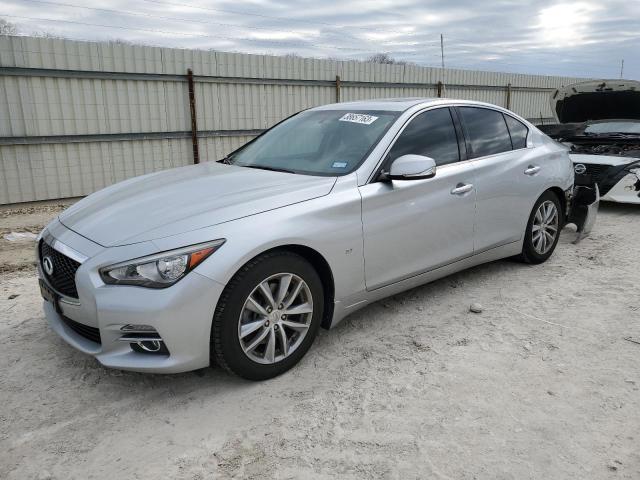 INFINITI Q50 BASE 2015 with VIN JN1BV7AP5FM335337 - Photo from auction