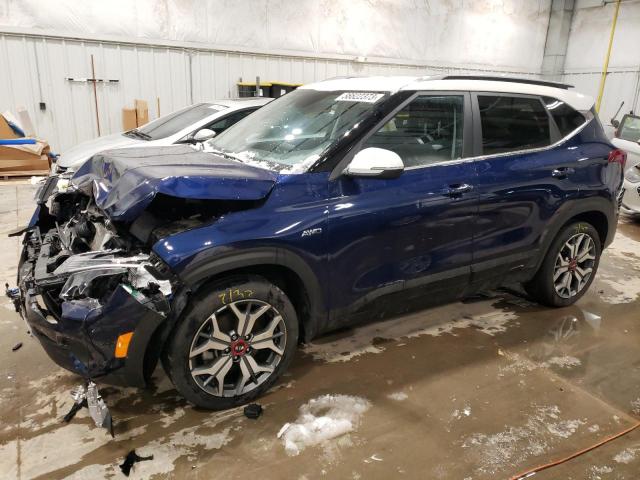 KIA SELTOS S 2021 with VIN KNDEUCA23M7055633 - Photo from auction