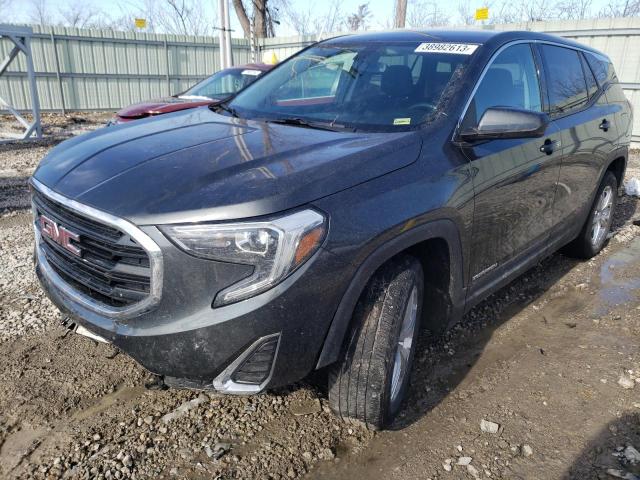 GMC TERRAIN SL 2018 with VIN 3GKALMEV8JL370550 - Photo from auction