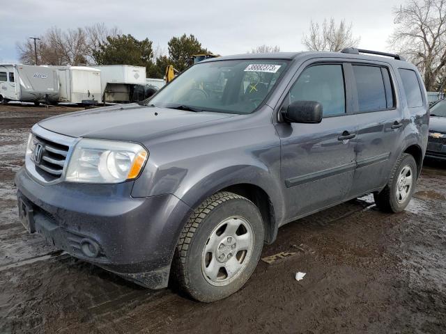 Photo 1 from auction – 2015 HONDA PILOT LX with VIN 5FNYF4H26FB025431