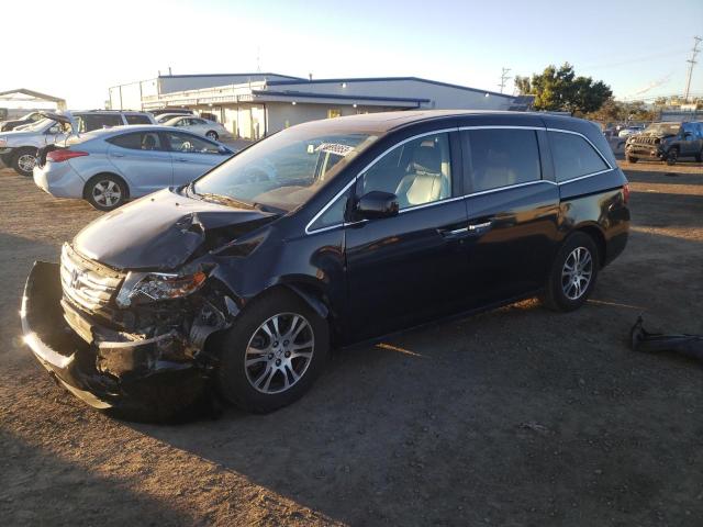 HONDA ODYSSEY EX 2013 with VIN 5FNRL5H62DB081952 - Photo from auction