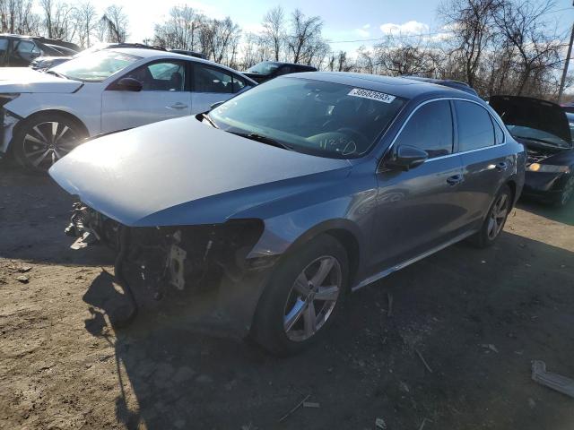 VOLKSWAGEN PASSAT SE 2012 with VIN 1VWBP7A34CC020595 - Photo from auction
