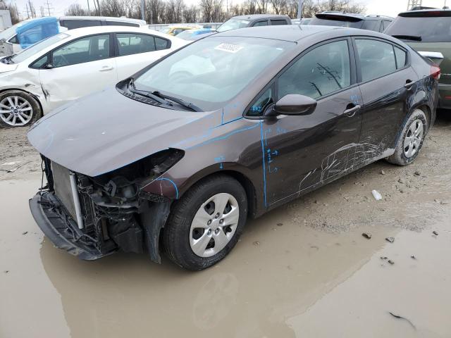 KIA FORTE LX 2017 with VIN 3KPFK4A74HE139235 - Photo from auction