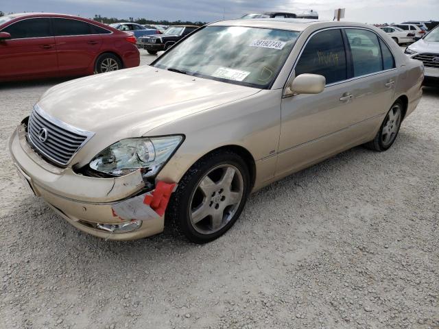 LEXUS LS 430 2004 with VIN JTHBN36F440148308 - Photo from auction