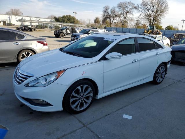 HYUNDAI SONATA SE 2014 with VIN 5NPEC4AB6EH848687 - Photo from auction