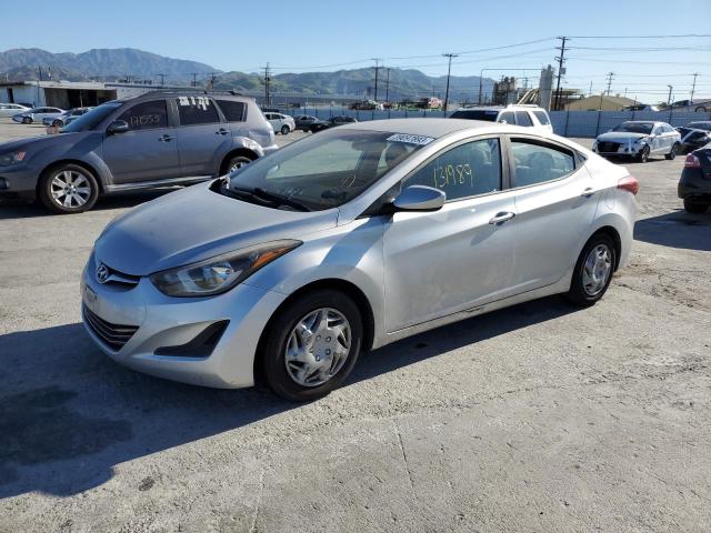 HYUNDAI ELANTRA SE 2016 with VIN 5NPDH4AEXGH709706 - Photo from auction