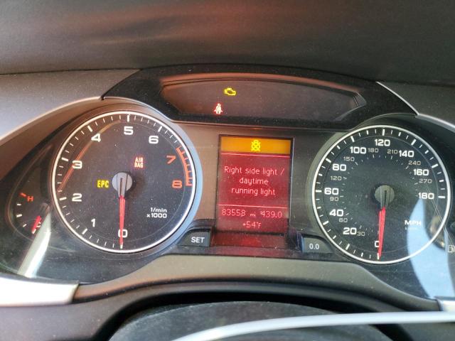 Photo 9 from auction – 2012 AUDI A4 PREMIUM with VIN WAUHFAFLXCN007535