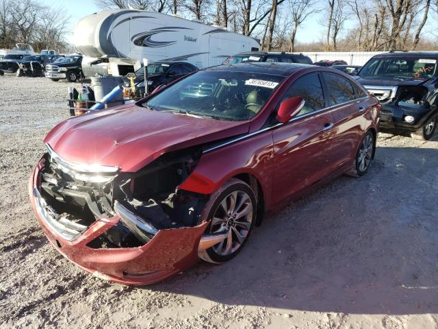 HYUNDAI SONATA SE 2012 with VIN 5NPEC4AB8CH412646 - Photo from auction
