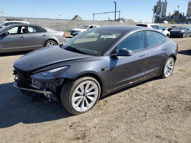 TESLA MODEL 3 2021 with VIN 5YJ3E1EA1MF927845 - Photo from auction