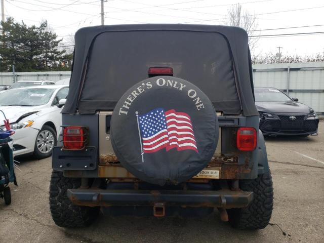 Photo 6 from auction – 2006 JEEP WRANGLER X with VIN 1J4FA39S66P762031