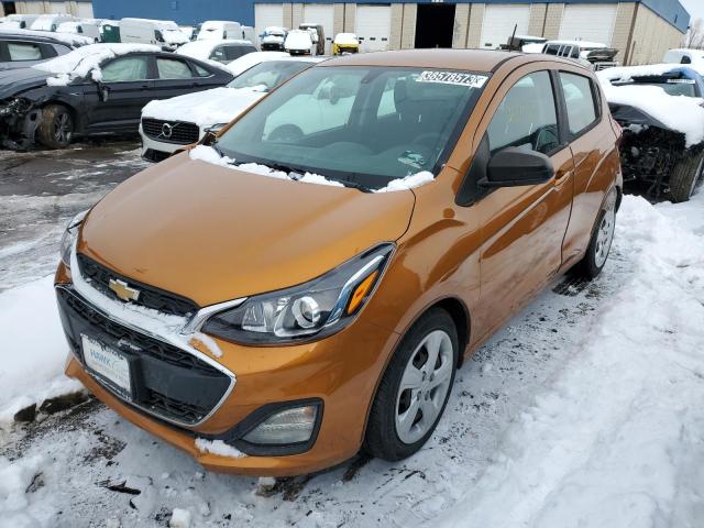CHEVROLET SPARK LS 2020 with VIN KL8CB6SA3LC429807 - Photo from auction
