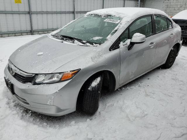 HONDA CIVIC LX 2012 with VIN 19XFB2F59CE025350 - Photo from auction