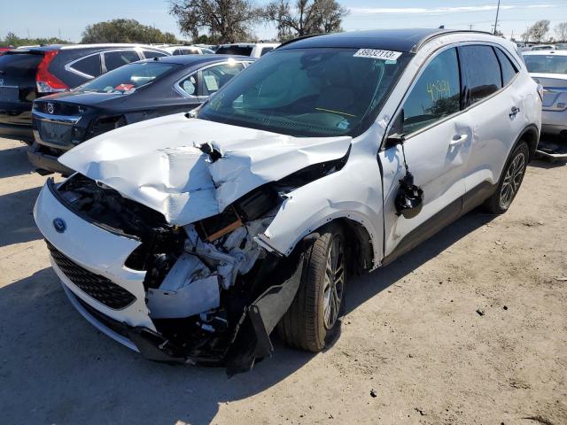 FORD ESCAPE SEL 2020 with VIN 1FMCU0H6XLUA47460 - Photo from auction
