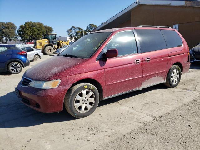 HONDA ODYSSEY EX 2004 with VIN 5FNRL18964B027721 - Photo from auction