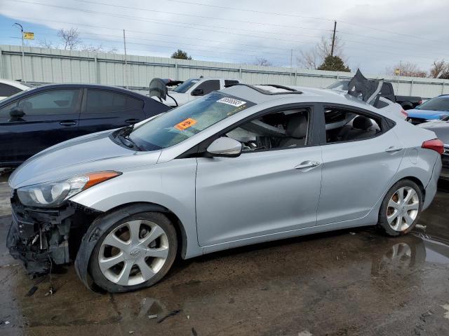 HYUNDAI ELANTRA GL 2012 with VIN 5NPDH4AE3CH111810 - Photo from auction