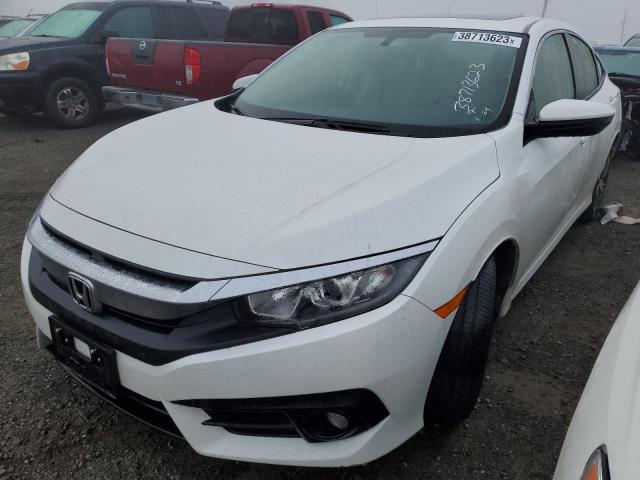 HONDA CIVIC EX 2018 with VIN JHMFC1F37JX039006 - Photo from auction
