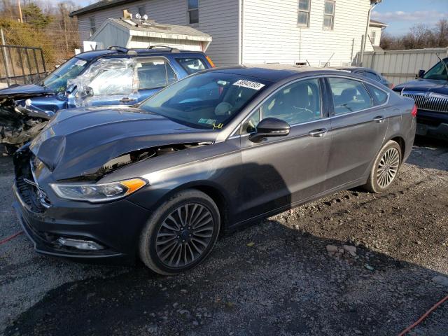 FORD FUSION SE 2017 with VIN 3FA6P0H91HR102708 - Photo from auction
