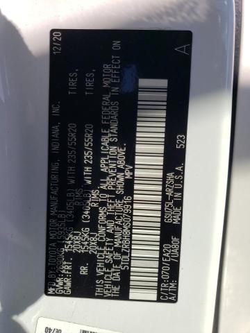 Photo 14 from auction – 2021 TOYOTA HIGHLANDER with VIN 5TDLZRBH8MS079916