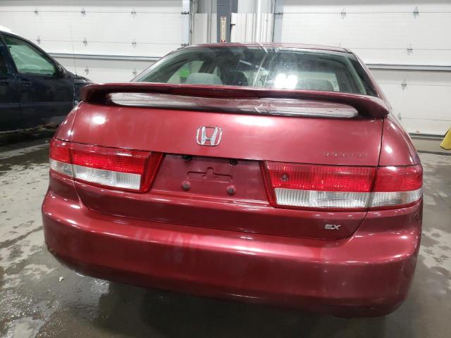 Photo 6 from auction – 2003 HONDA ACCORD EX with VIN JHMCM56663C004341