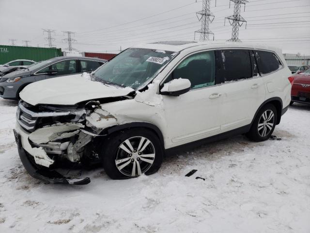 HONDA PILOT EXL 2018 with VIN 5FNYF6H69JB045342 - Photo from auction